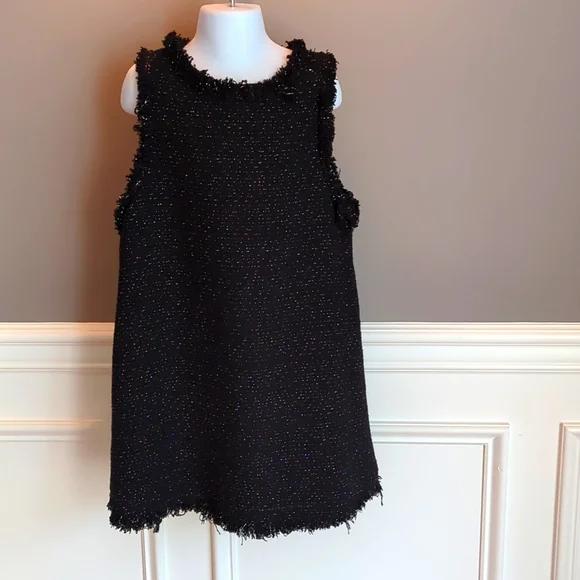 Zara | Dresses | Zara Black Sparkle Dress Size 8 | Poshmark